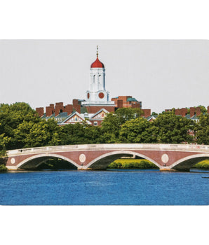 Harvard Weeks Bridge Magnet