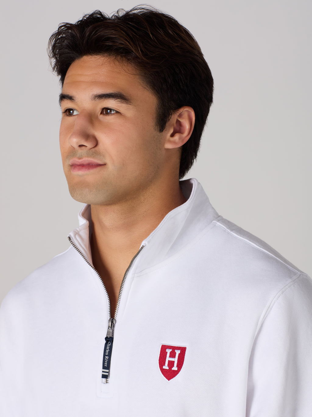 The H Shield Crosswind Quarter Zip