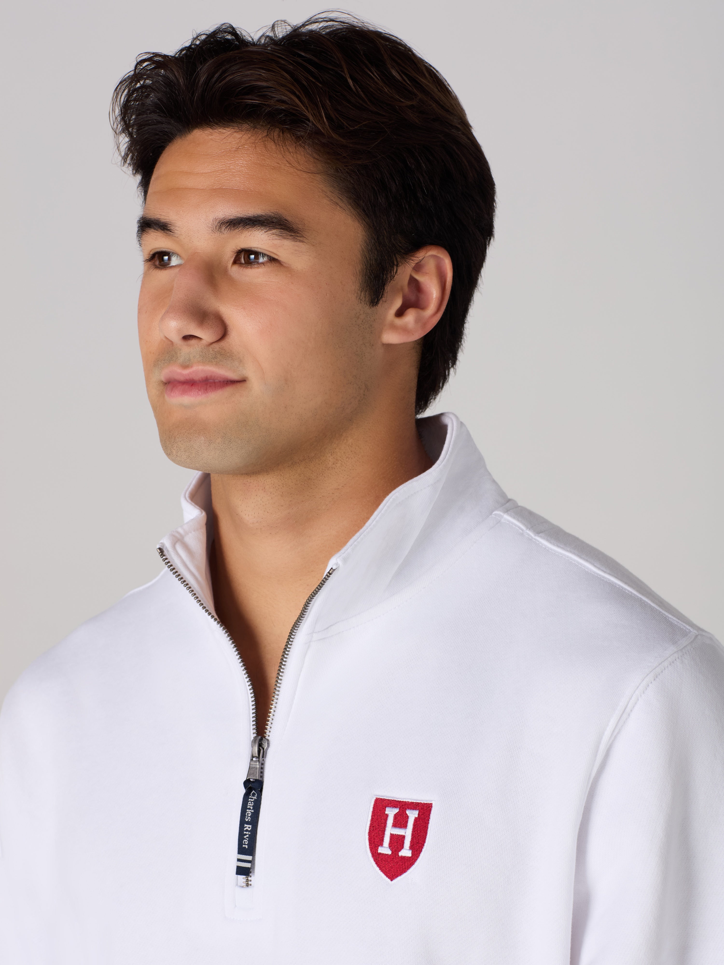 The H Shield Crosswind Quarter Zip