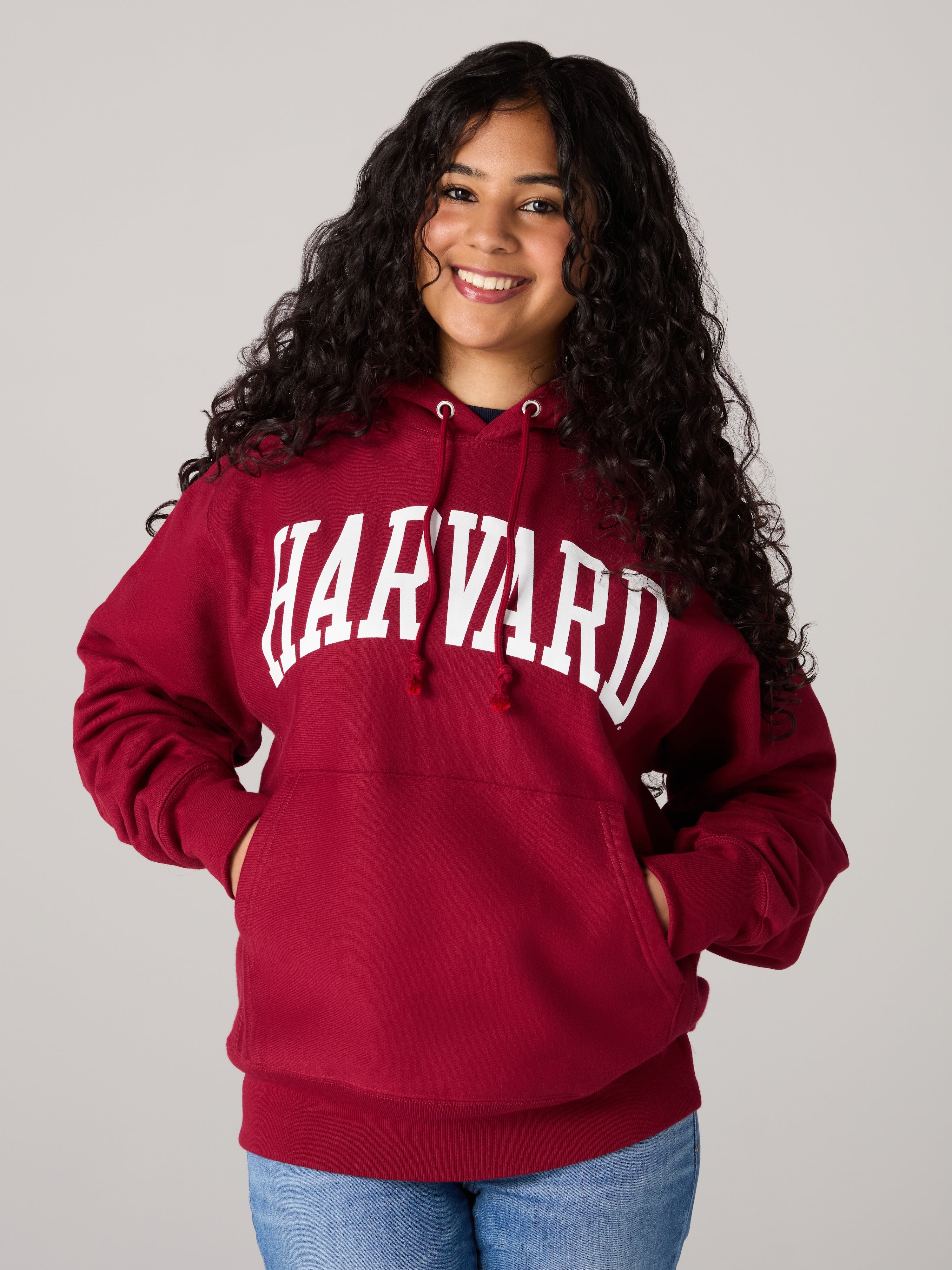 Harvard Champion Reverse Weave Heavyweight Hooded Sweatshirt