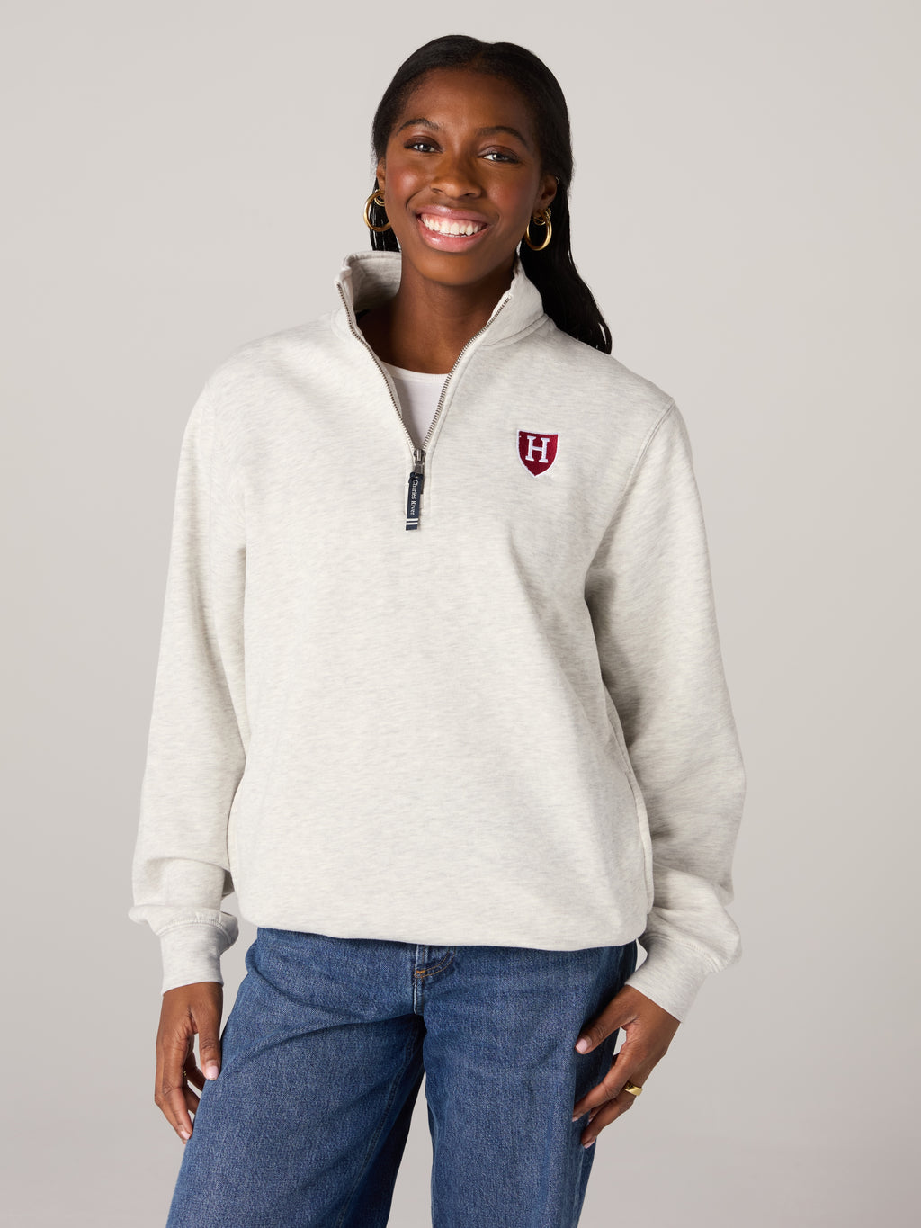 The H Shield Crosswind Quarter Zip