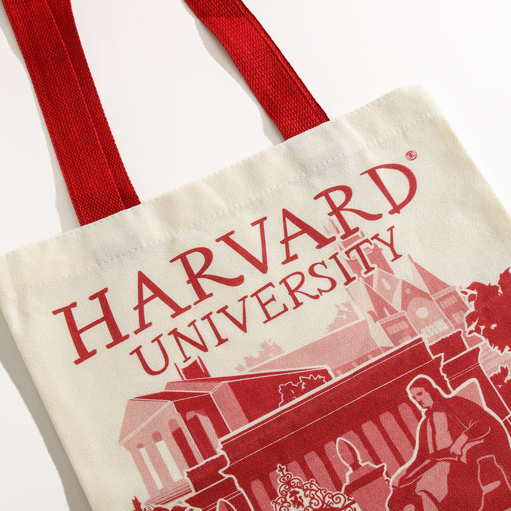 Harvard Campus Tote Bag