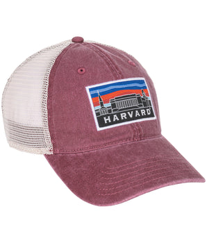 Harvard Skyline Trucker Hat
