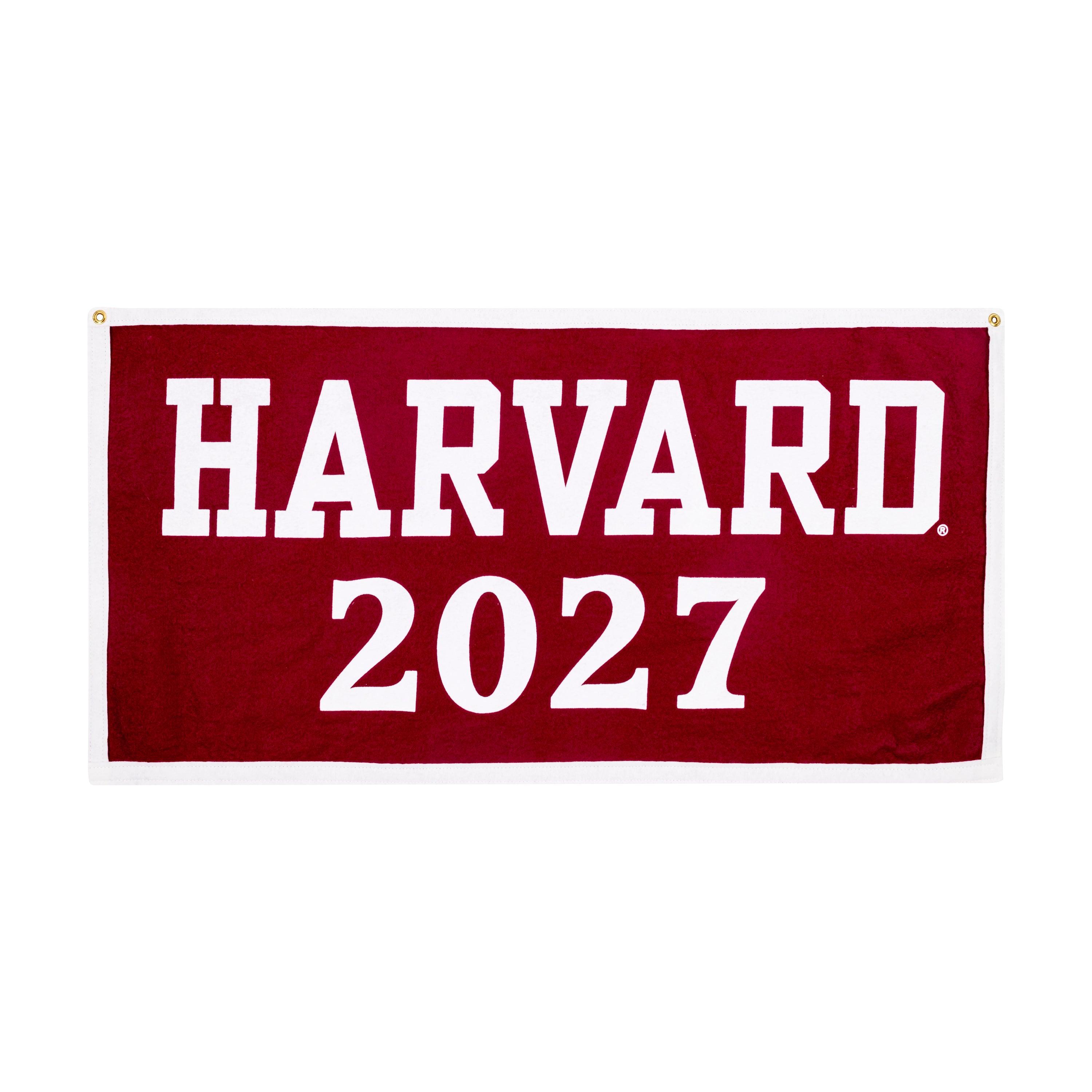 Harvard 2027 Felt Banner