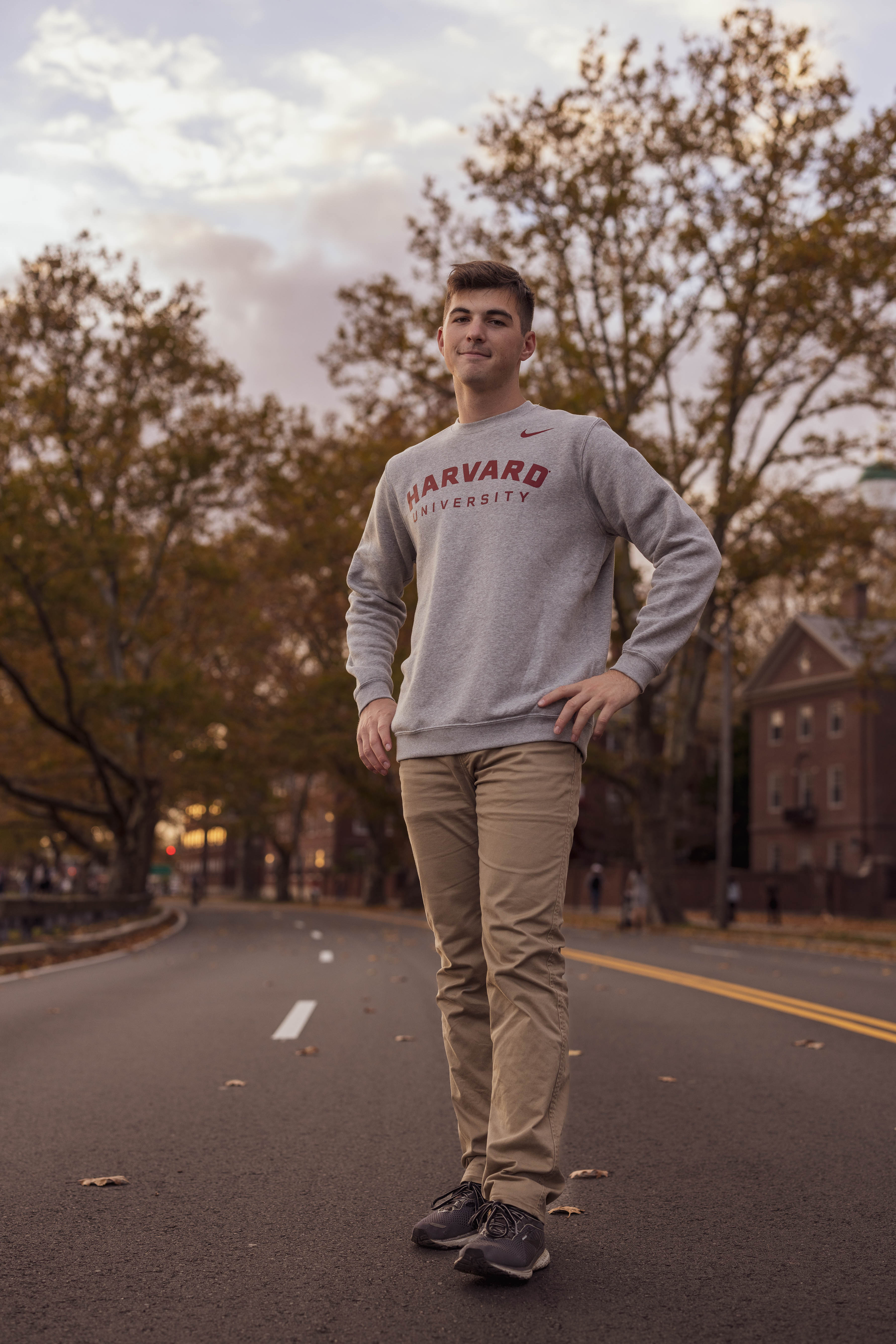 Harvard Nike Club Fleece Crewneck