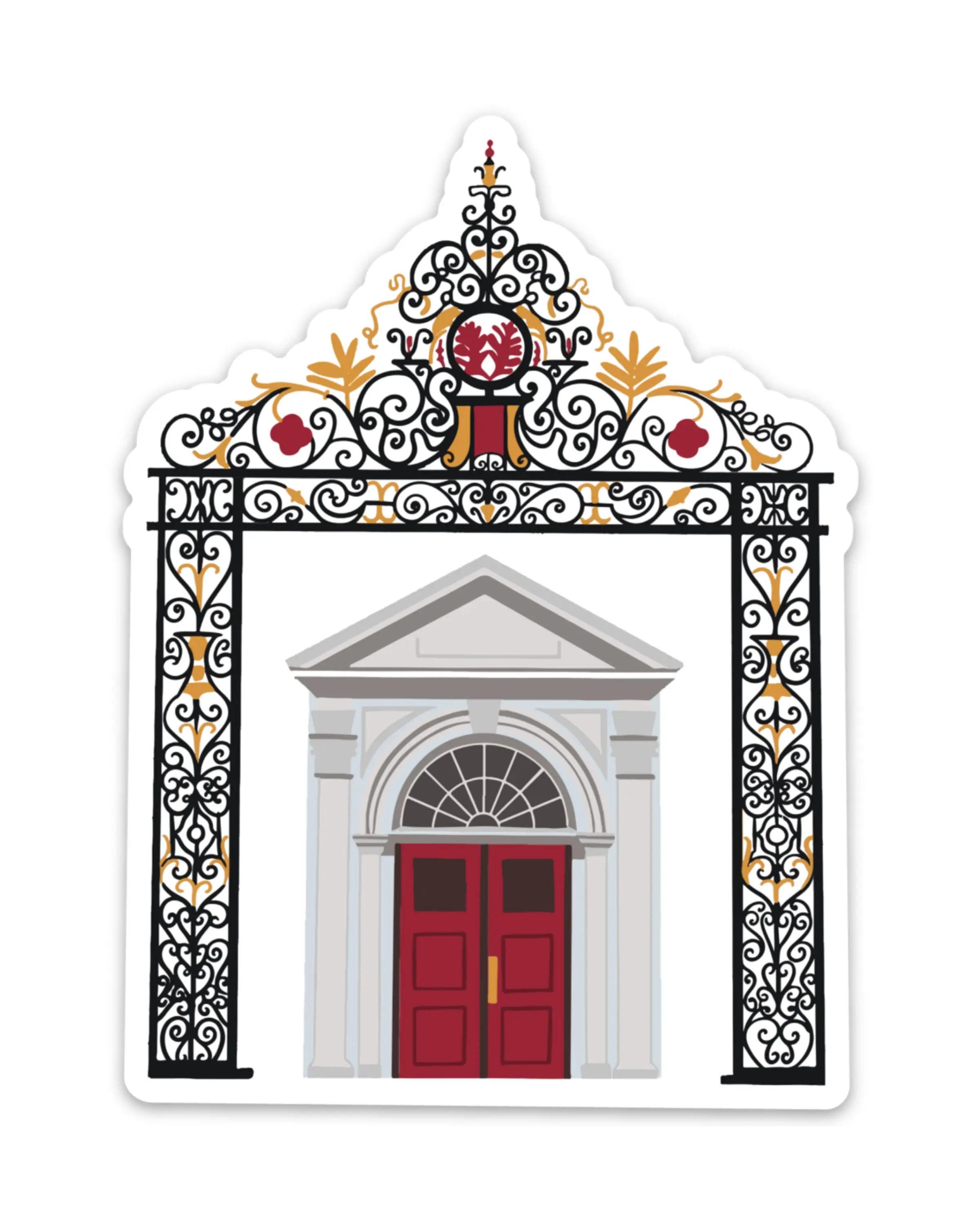 Adams House Sticker - The Harvard Shop