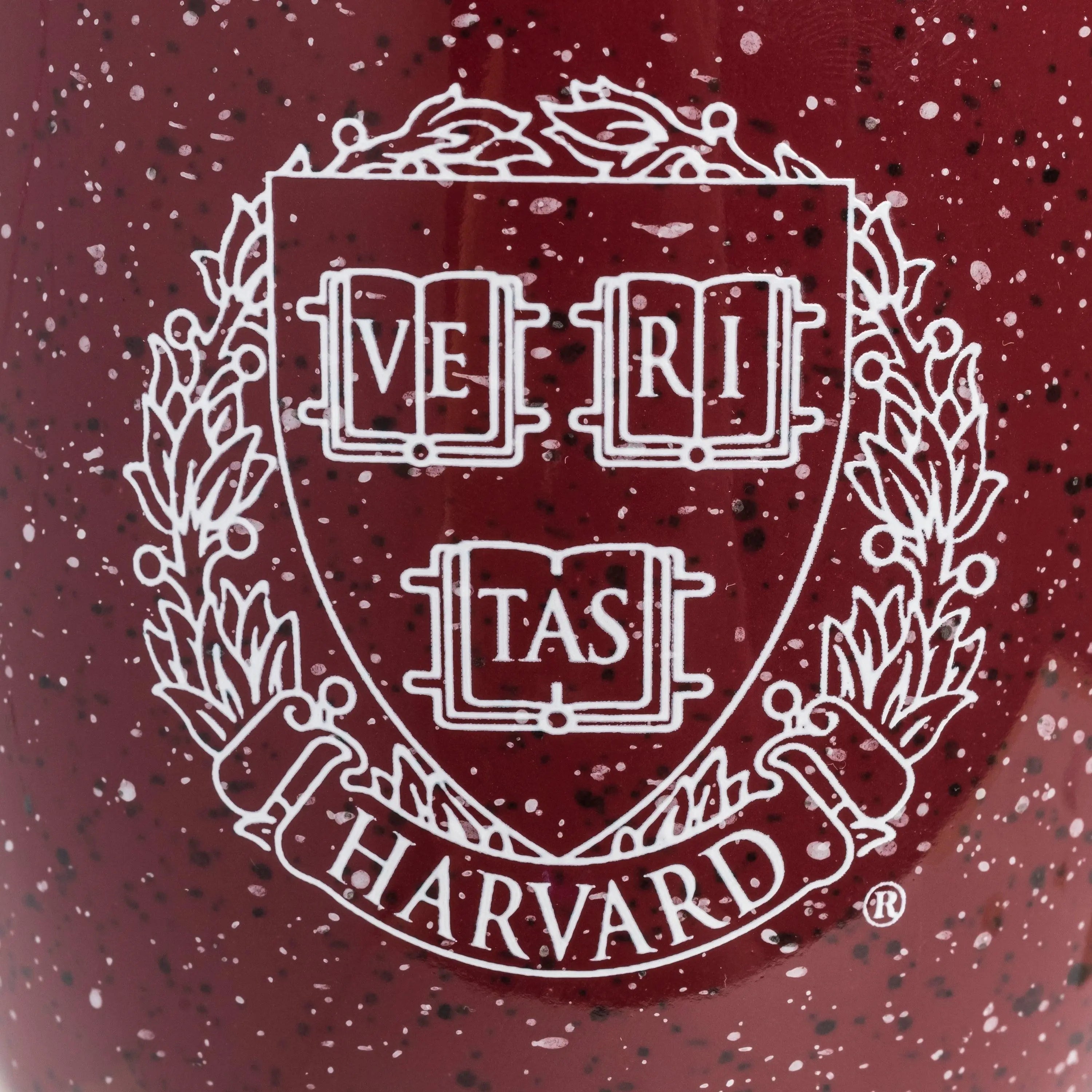 Crest Speckled Mug - The Harvard Shop