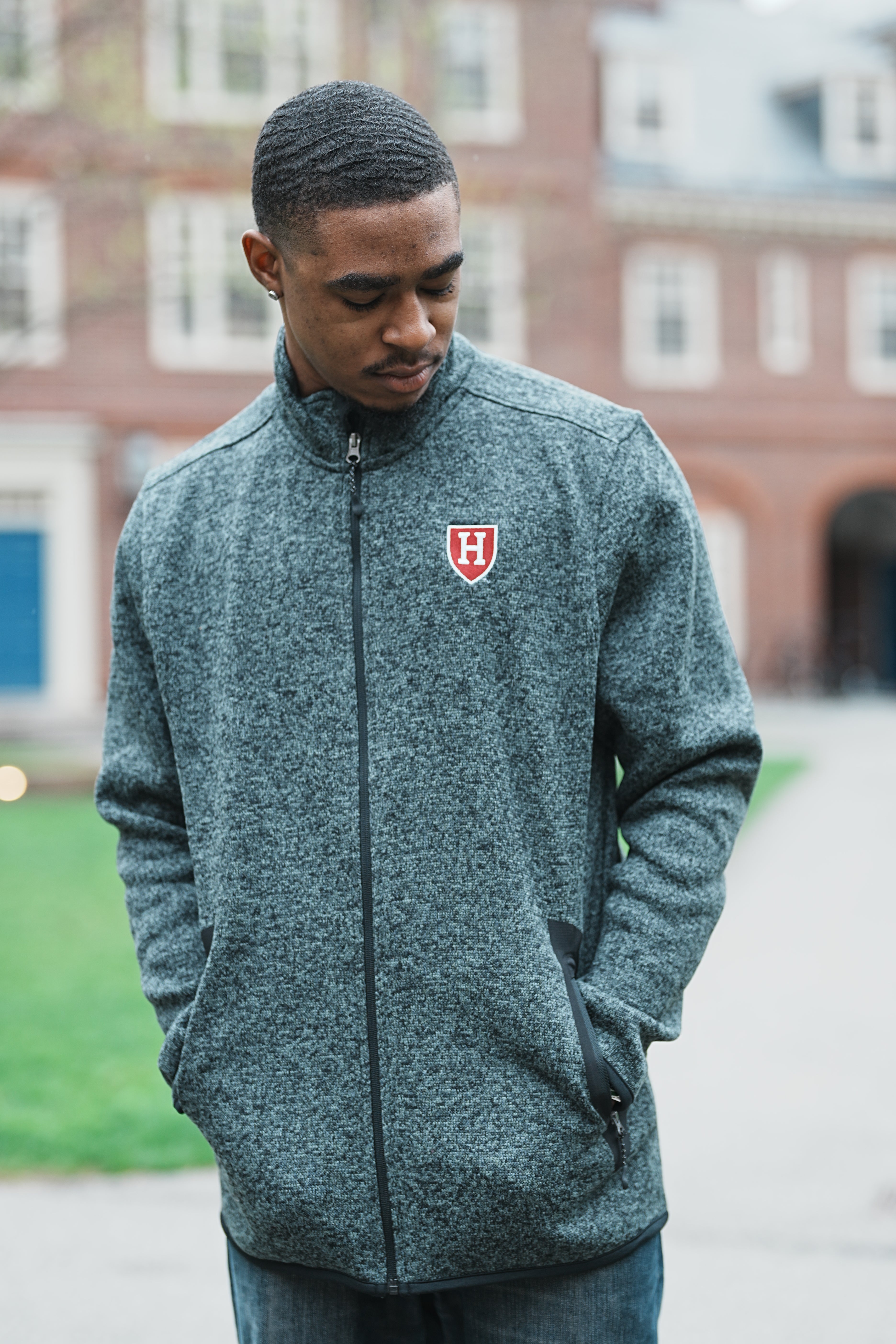 Harvard Premium Heather Full Zip