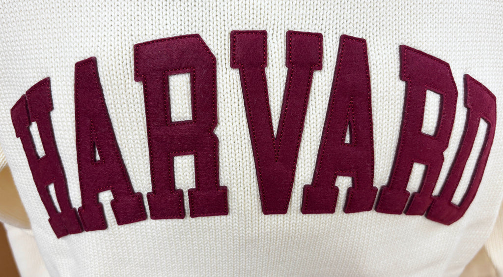 The Harvard Vintage Arc Sweater