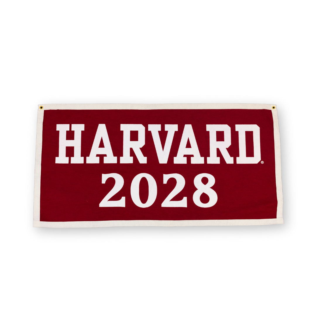 Harvard 2028 Felt Banner