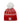 H Red Pom Pom Beanie - The Harvard Shop