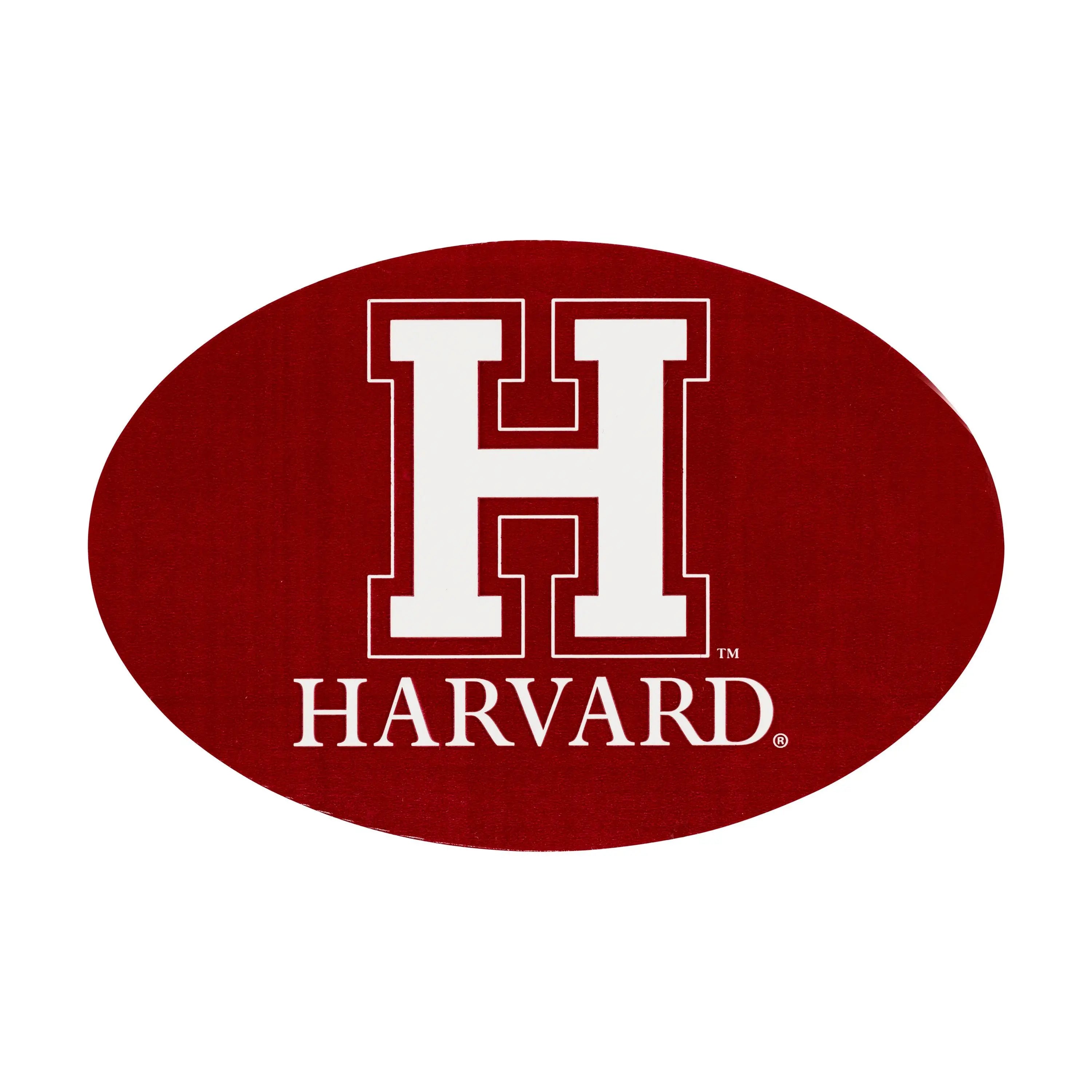 "H" Car Decal - The Harvard Shop