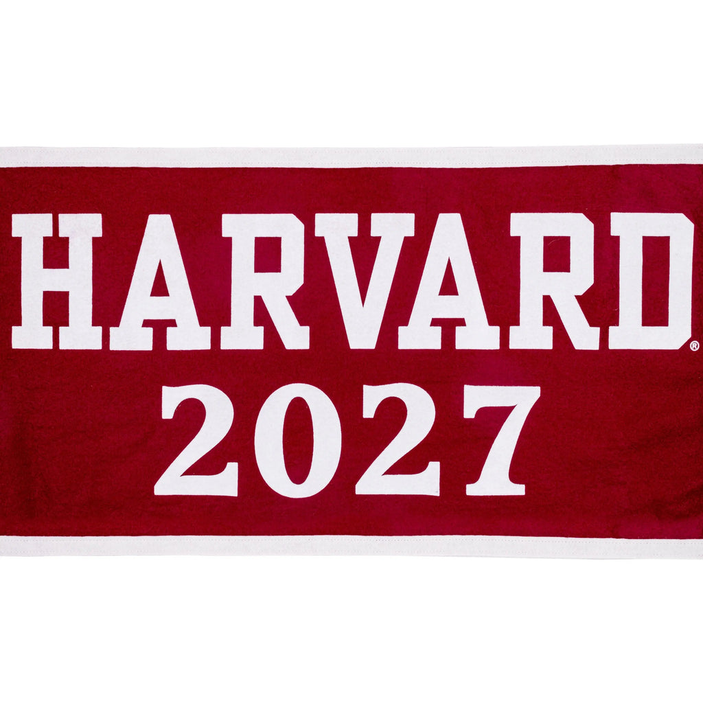 Harvard 2027 Felt Banner - The Harvard Shop