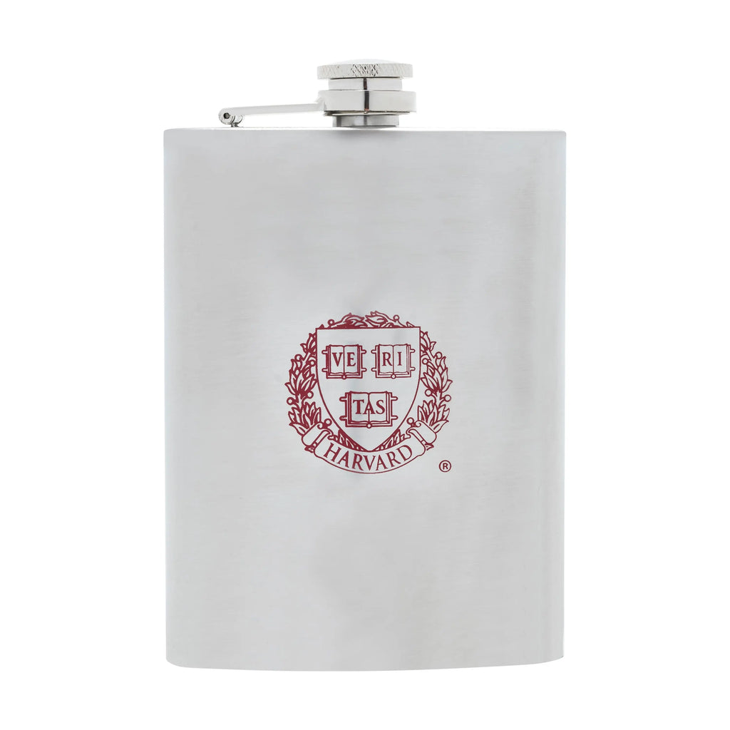 Harvard 8 oz Flask - The Harvard Shop