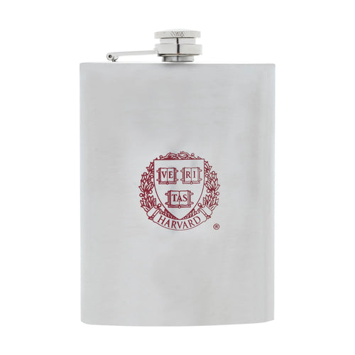 Harvard 8 oz Flask - The Harvard Shop
