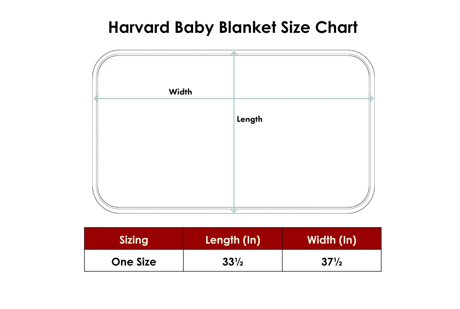 Harvard Baby Blanket - The Harvard Shop