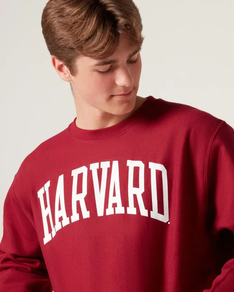 Harvard Champion Reverse Weave Crew - The Harvard Shop