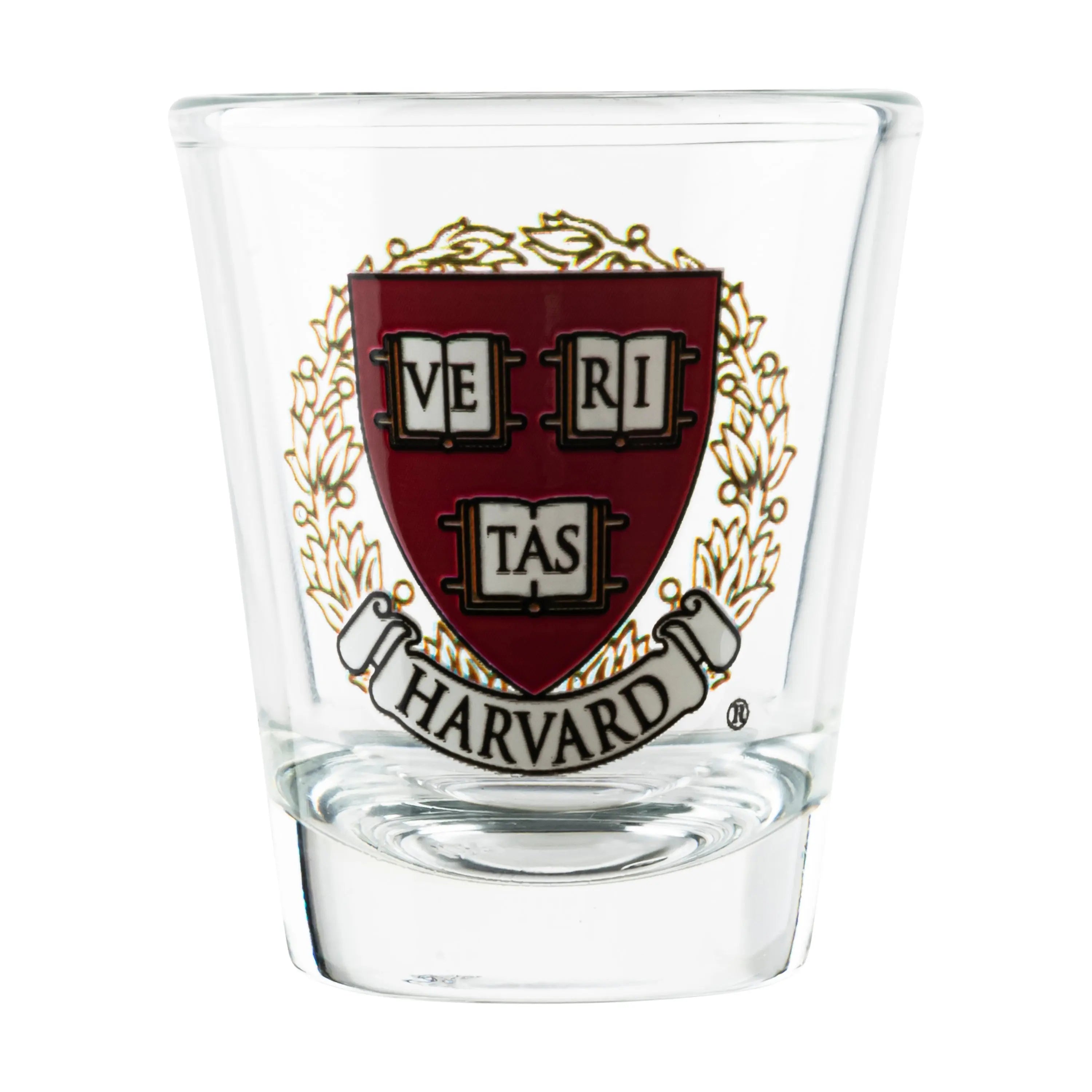 Harvard Crest Shot Glass - The Harvard Shop
