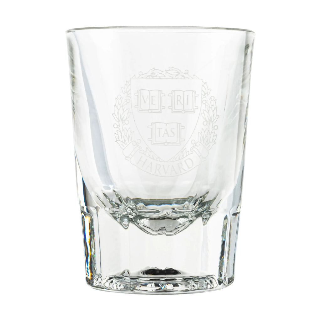 Harvard Crest Whiskey Shot Glass - The Harvard Shop