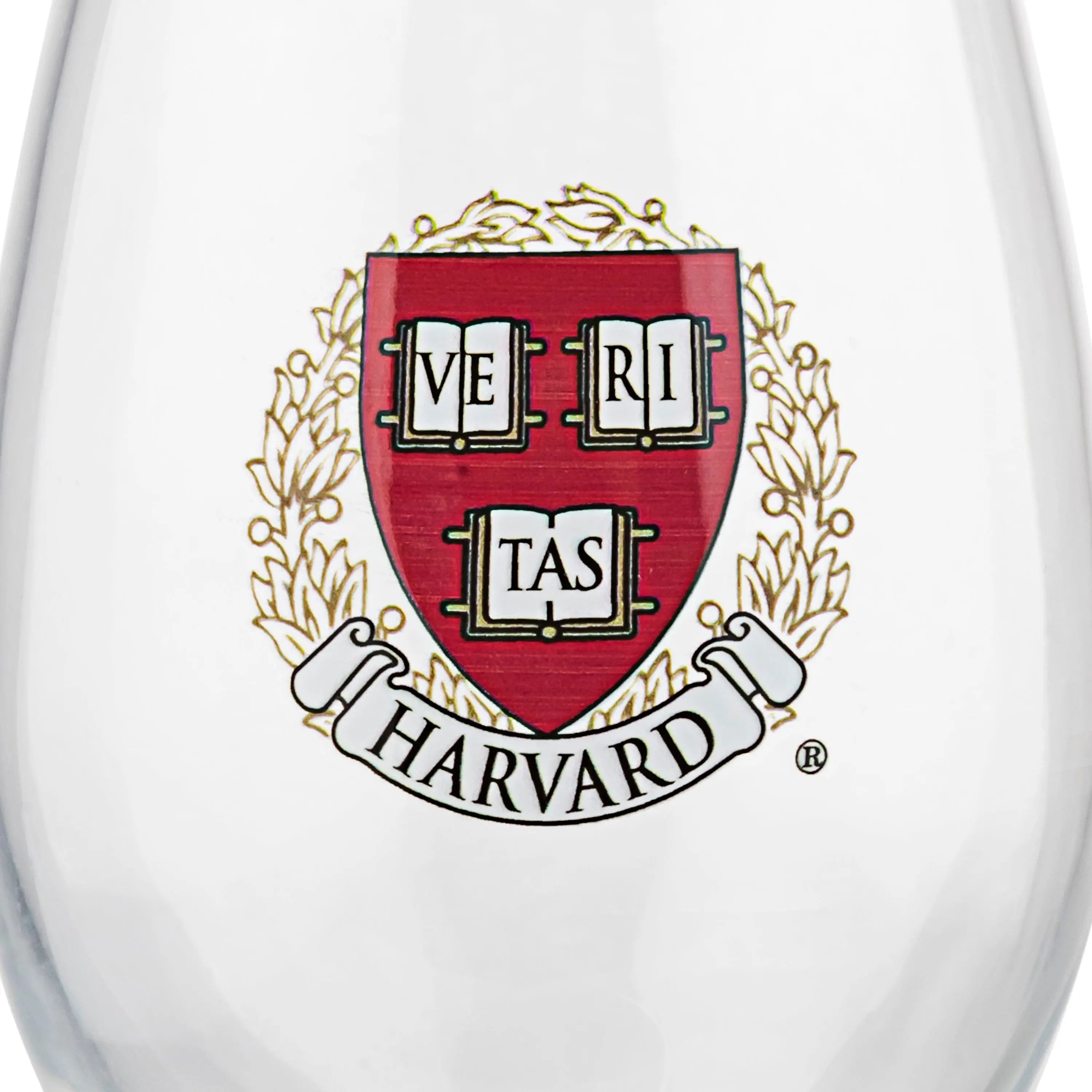 Harvard Crest Wine Glass - The Harvard Shop