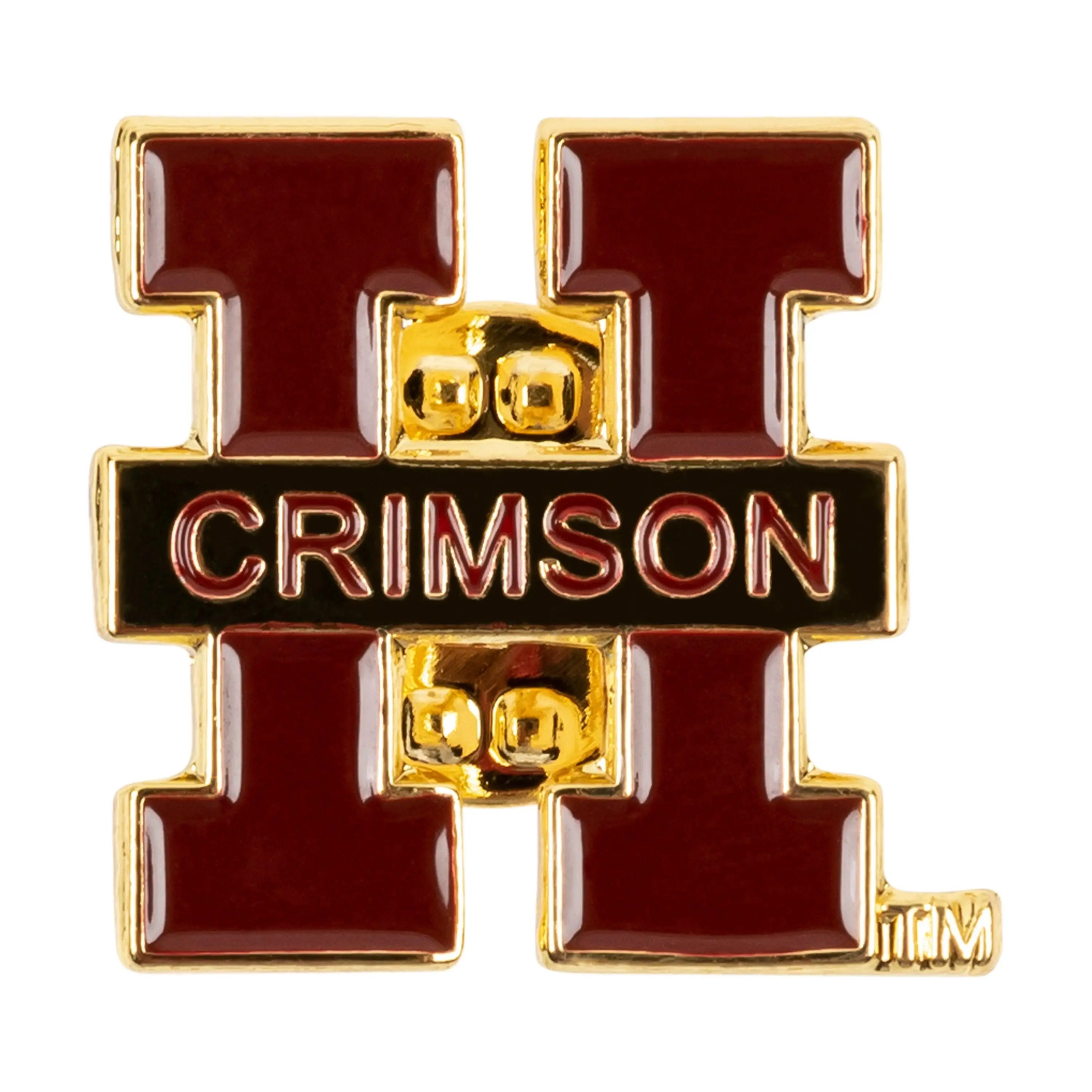 Harvard Crimson H Pin - The Harvard Shop