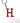Harvard Enamel H Keychain - The Harvard Shop