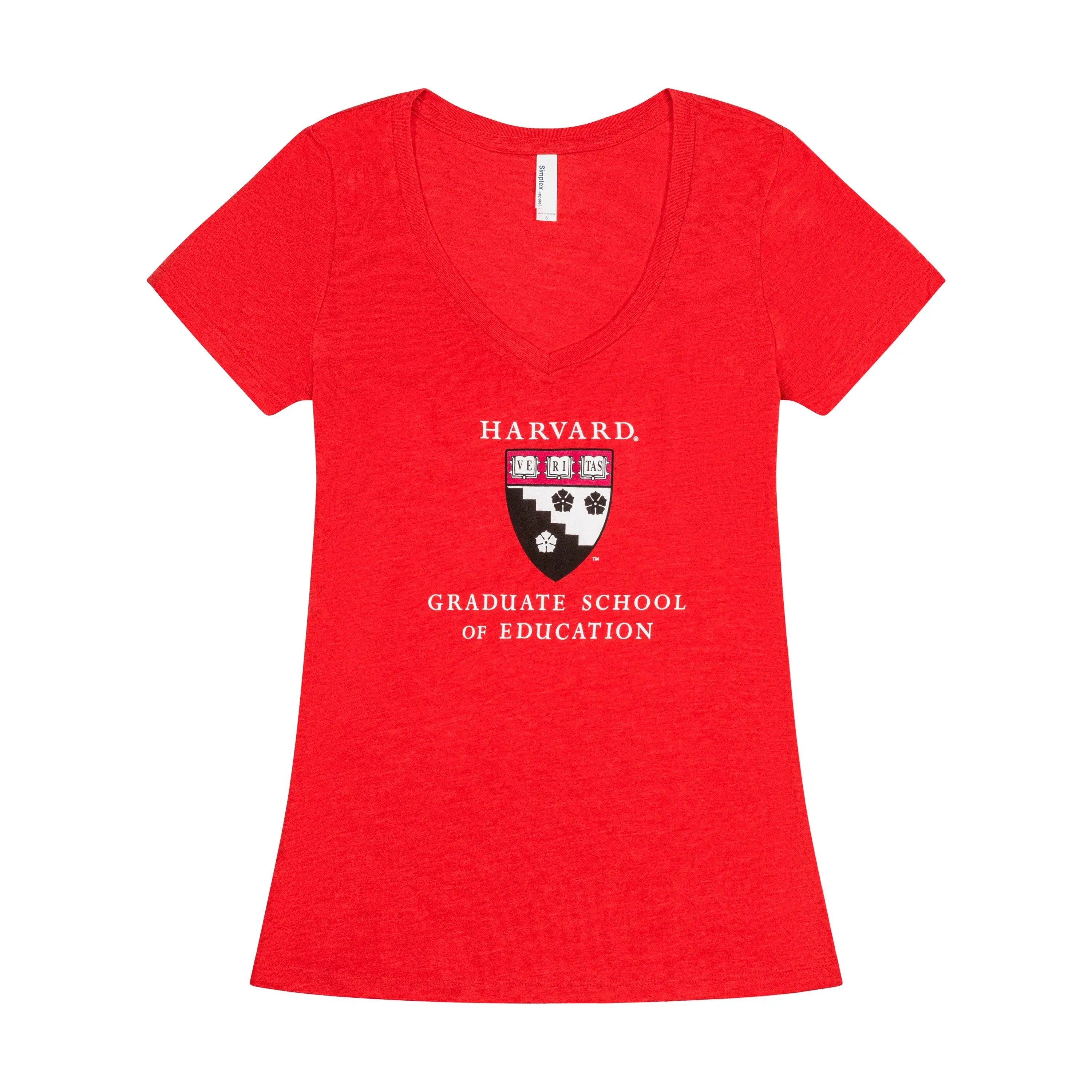 Harvard Graduate School of Education Ladies V-Neck - The Harvard Shop