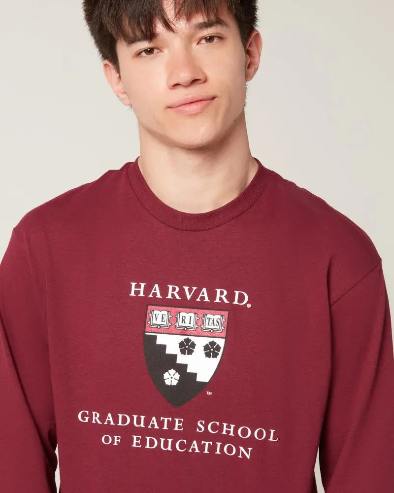Harvard Graduate School of Education Long Sleeve T-Shirt - The Harvard Shop