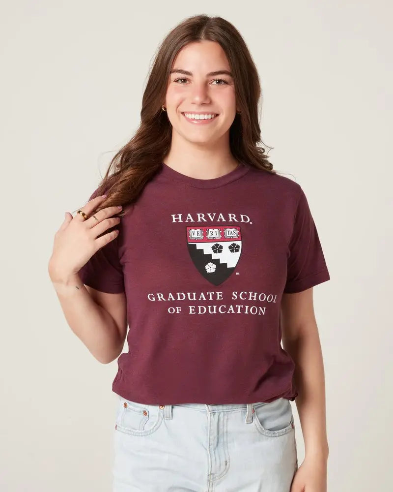 Harvard Graduate School of Education Triblend T-shirt - The Harvard Shop