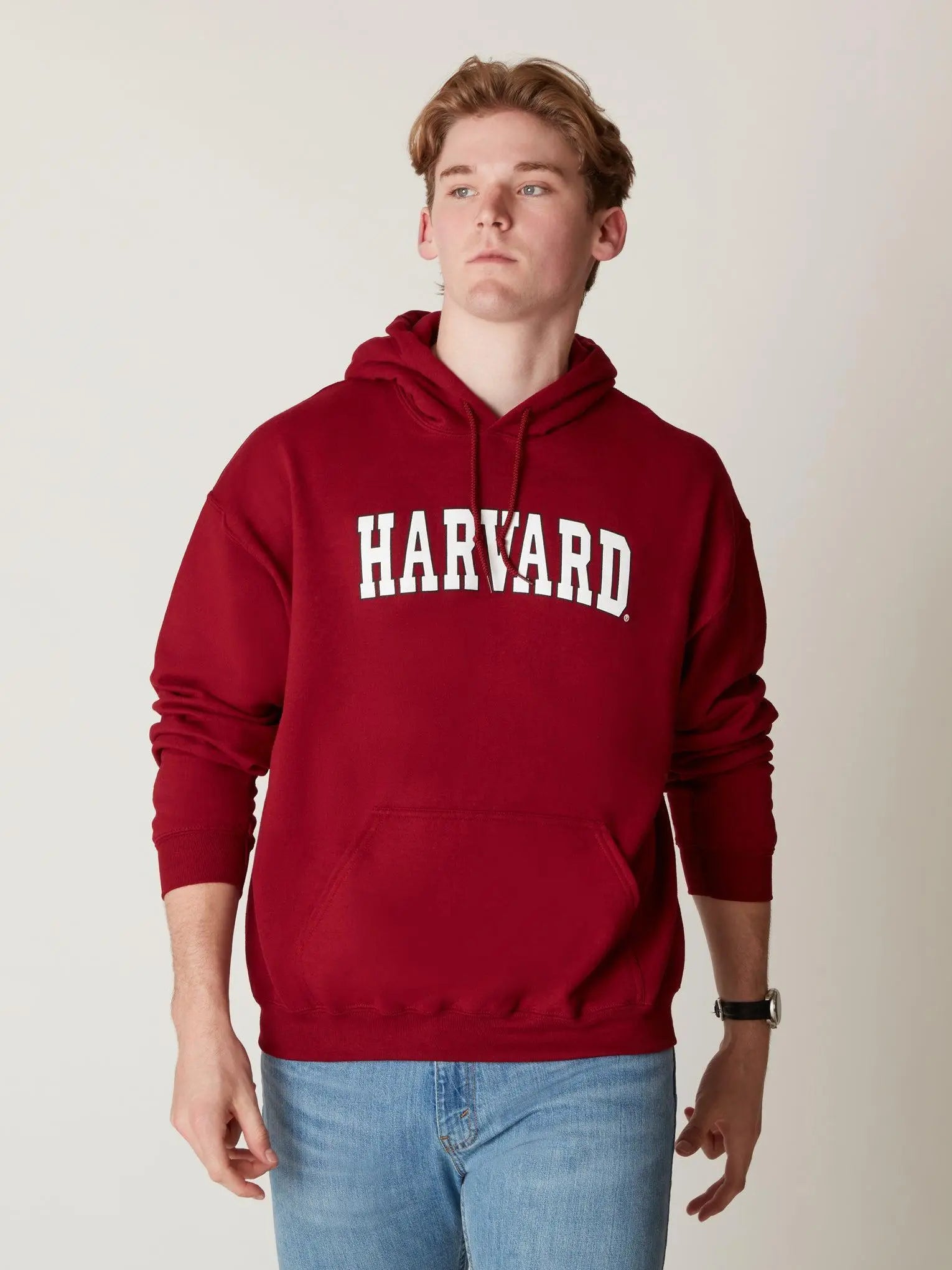 Harvard Hooded Arc Sweatshirt - The Harvard Shop