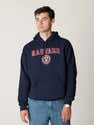 Sweat-shirt Homme Harvard University Veritas - Rouge, Coupe Classique, 100% Coton, Licence Officielle - 3