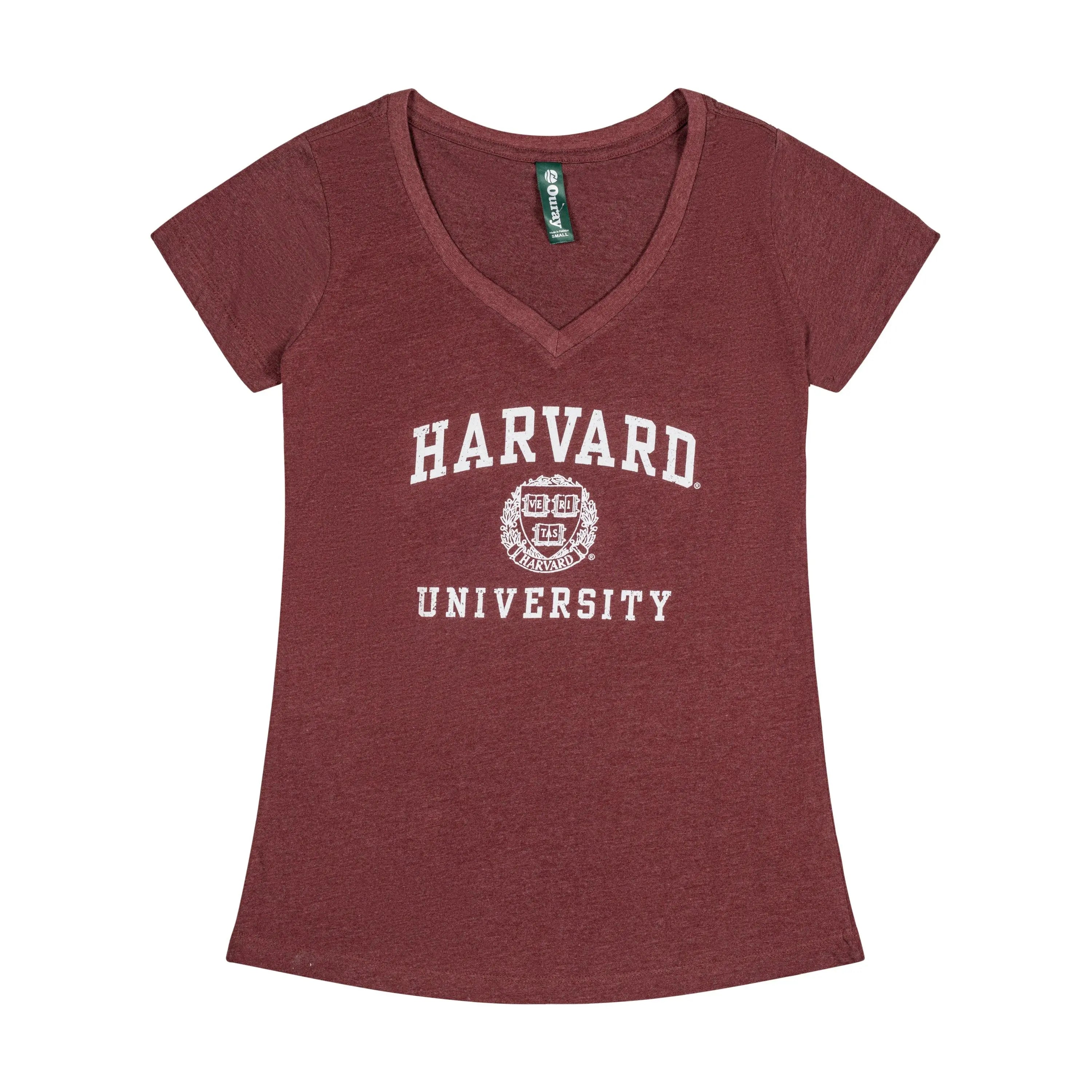 Harvard Ladies V-Neck - The Harvard Shop