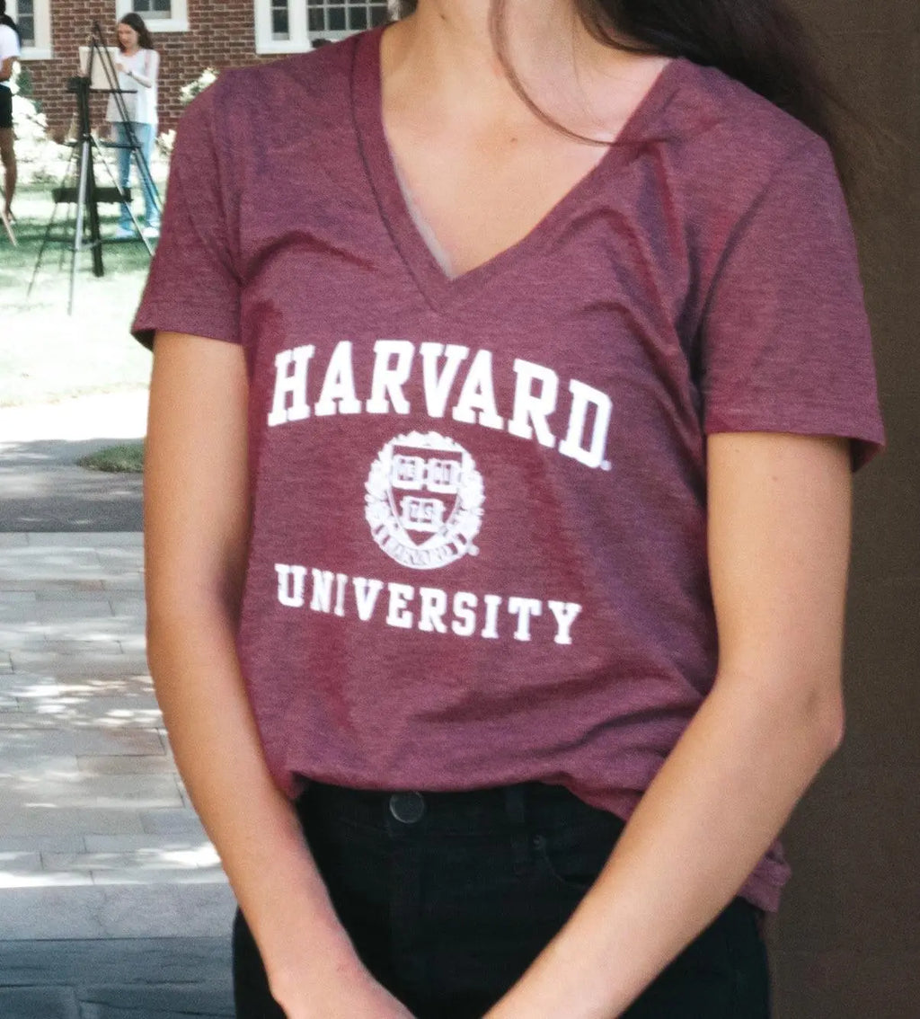 Harvard Ladies V-Neck - The Harvard Shop
