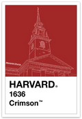 Harvard Memorial Church Sticker - The Harvard Shop