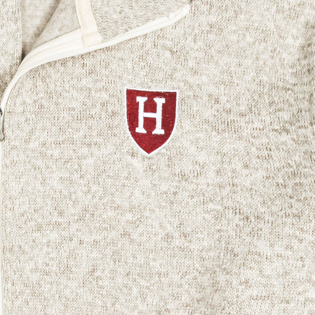 Harvard Premium Heather Full Zip - The Harvard Shop