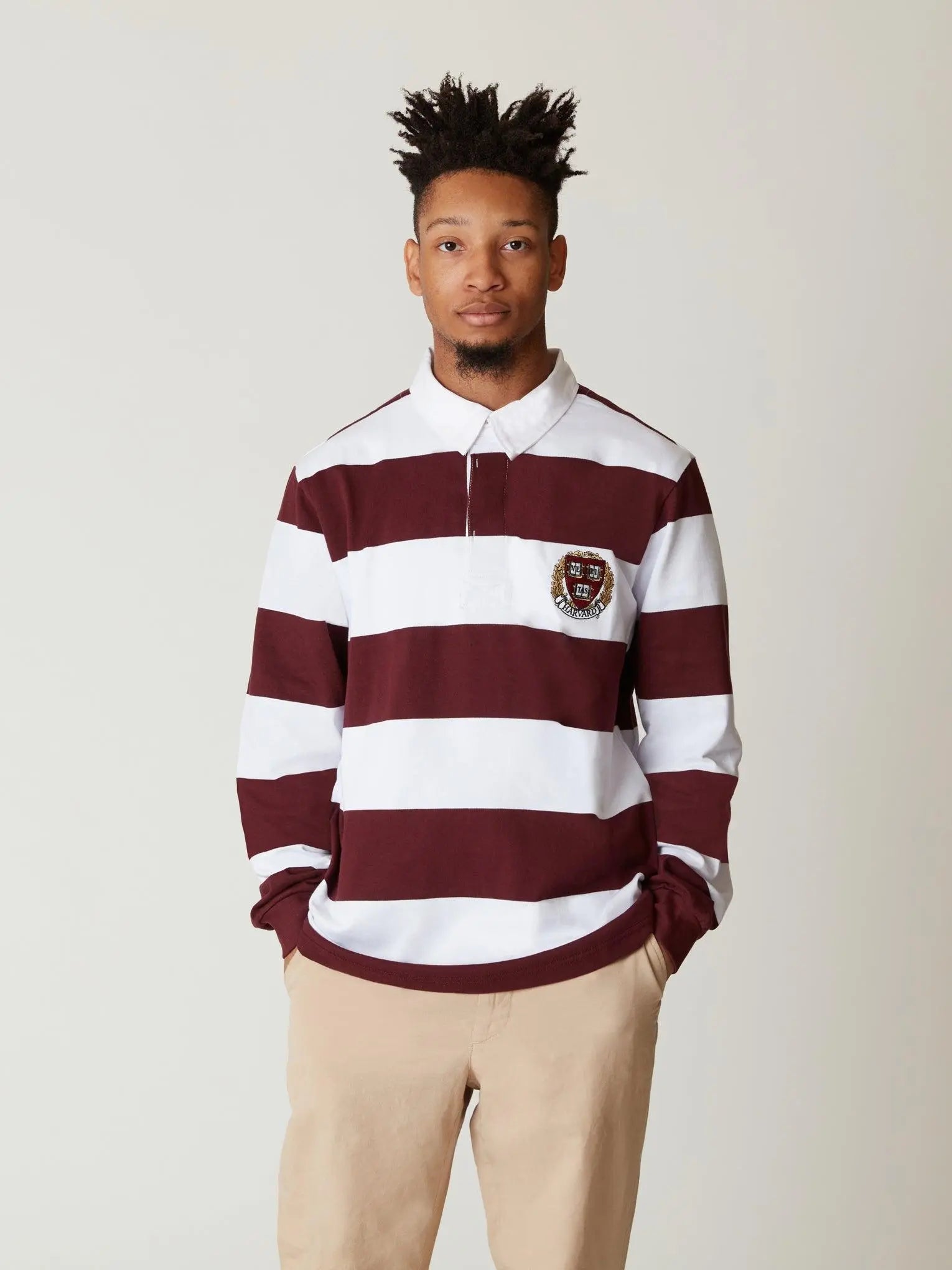 Harvard Striped Rugby Shirt - The Harvard Shop