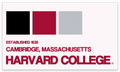 Harvard Three Tone Sticker - The Harvard Shop