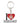 I <3 Harvard Keychain - The Harvard Shop