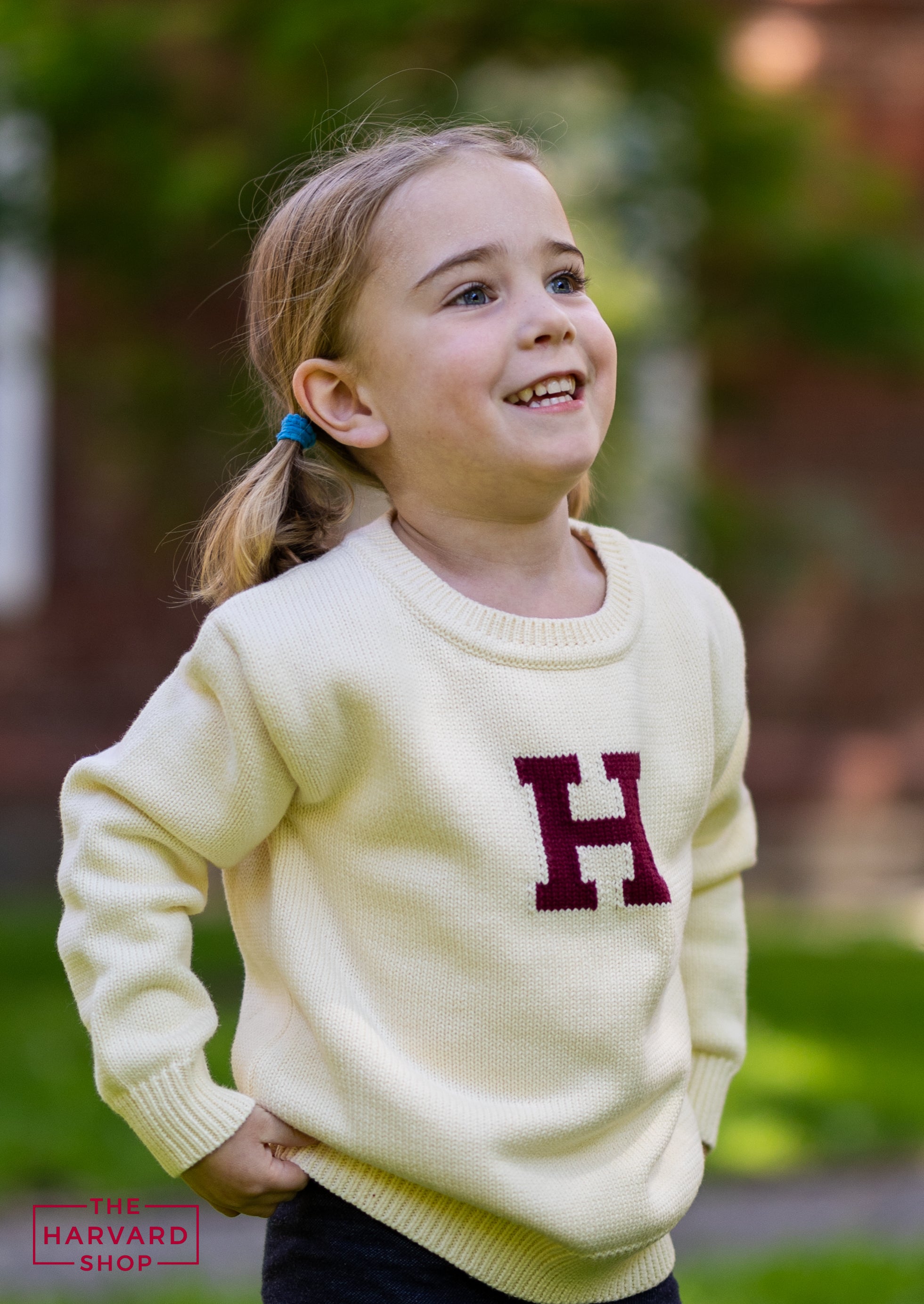 The Toddler H Sweater - The Harvard Shop