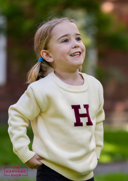 The Toddler H Sweater - The Harvard Shop