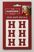 Harvard 'H' Face Decals