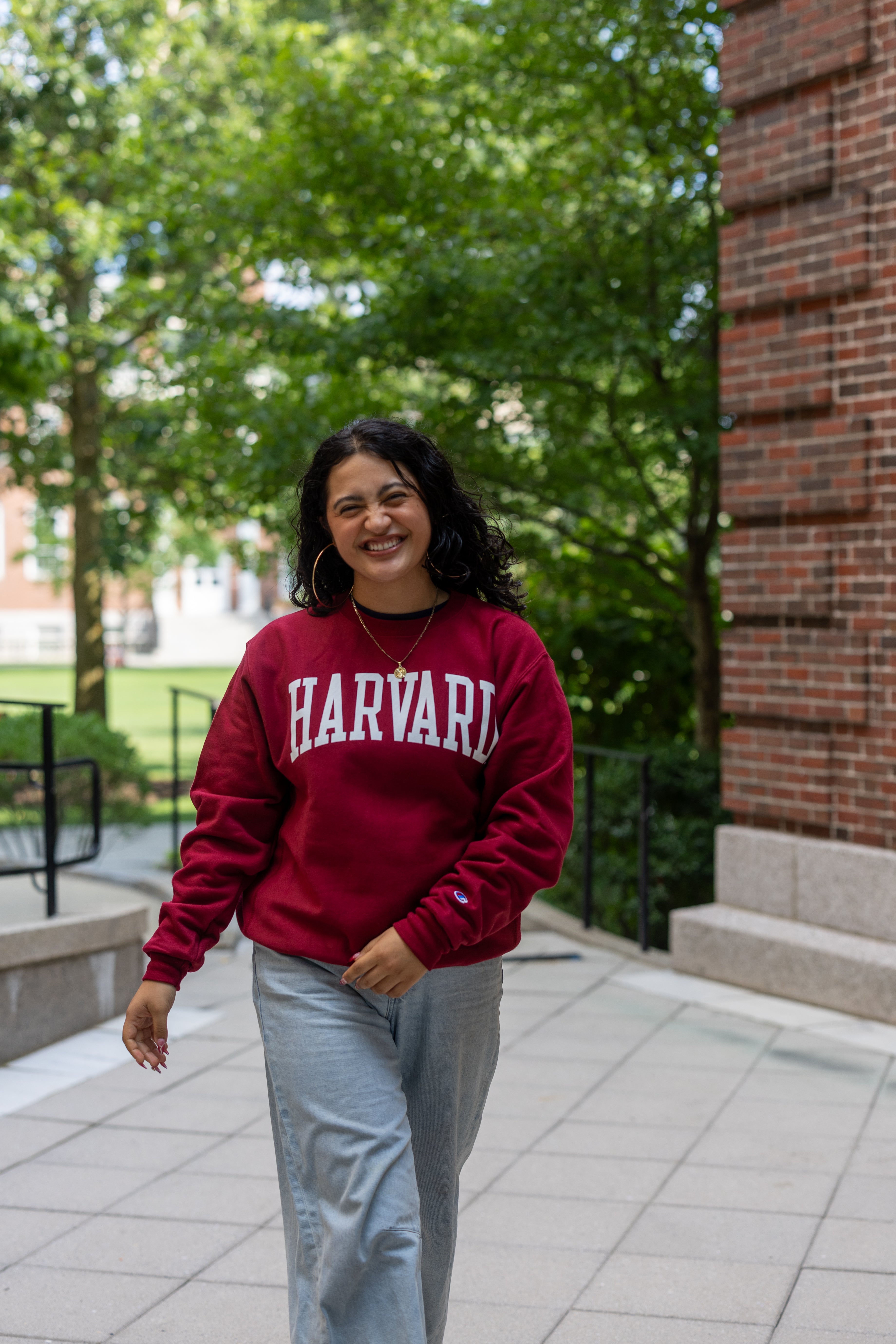 Harvard Champion Reverse Weave Crew - The Harvard Shop