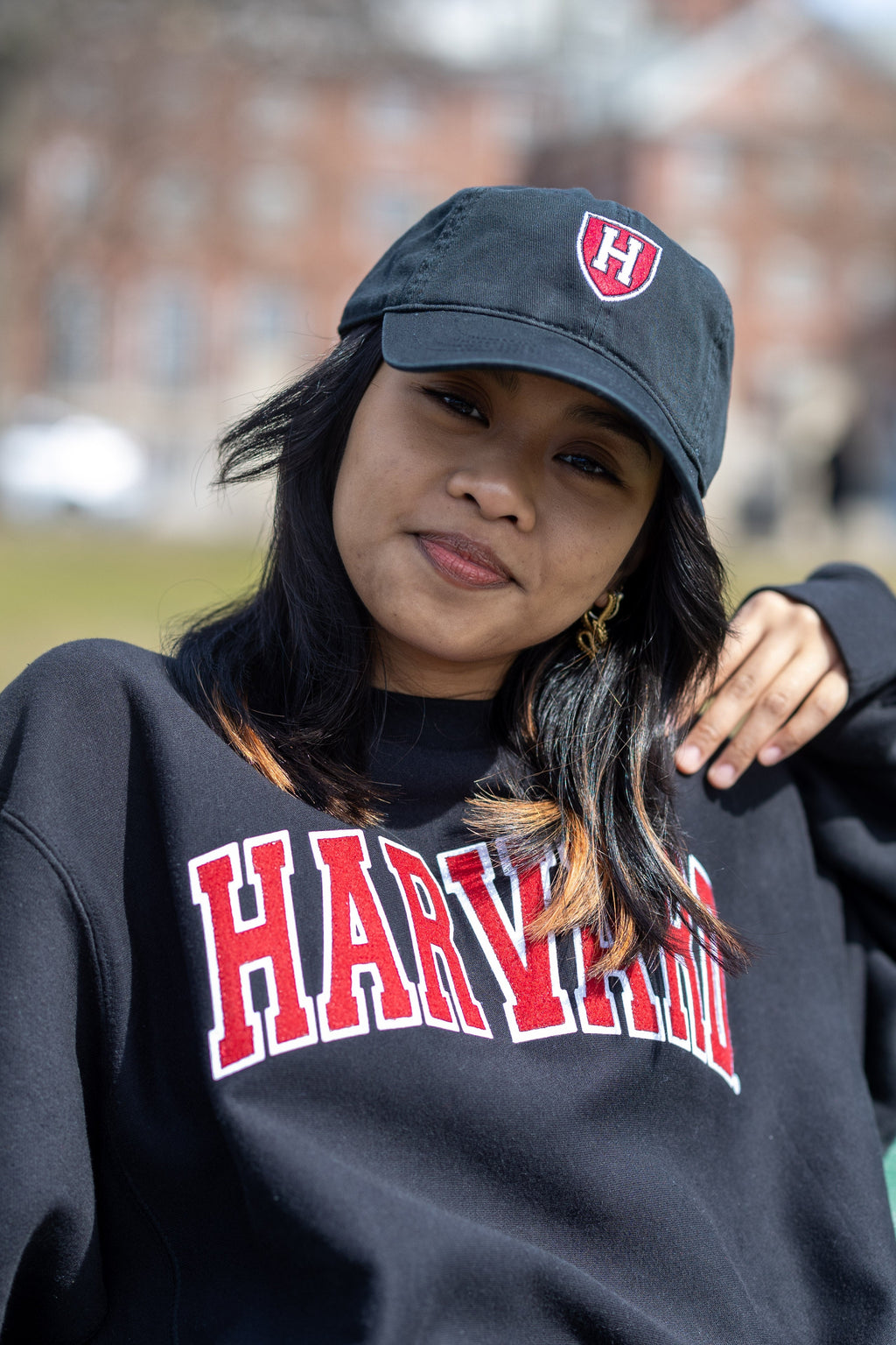 Harvard Athletic Shield Hat