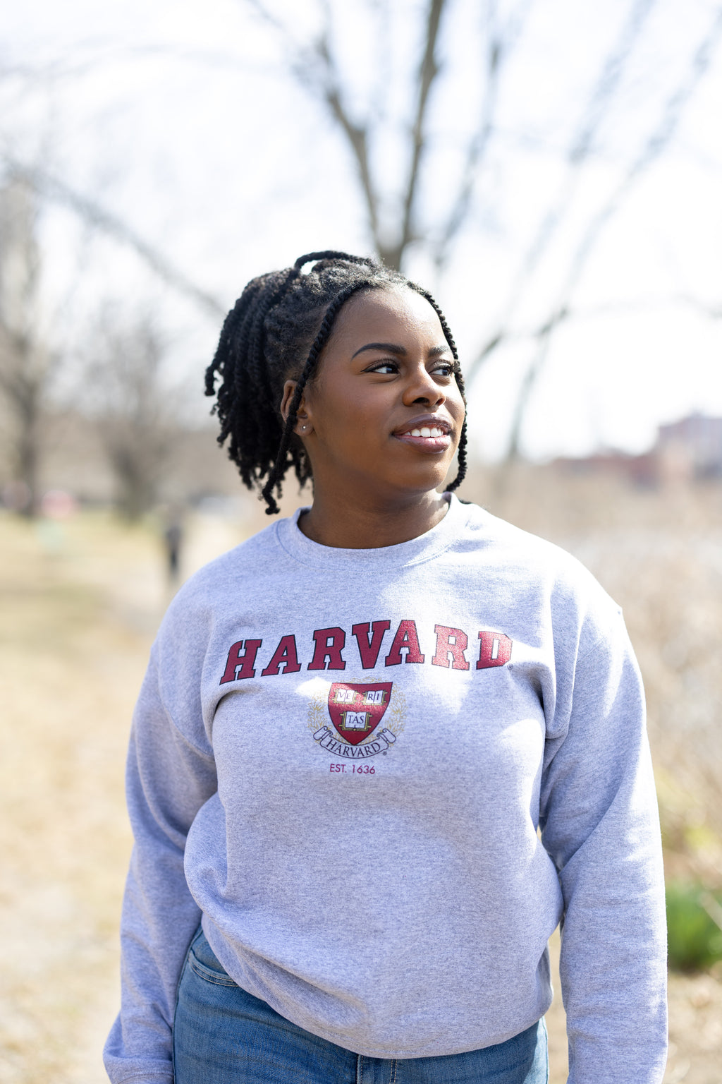 Harvard Crest Crewneck