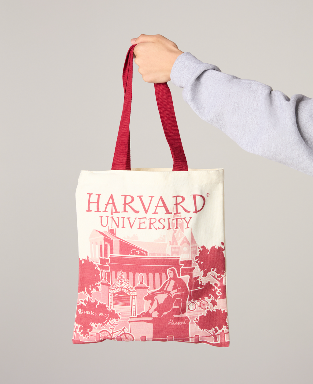Harvard Campus Tote Bag