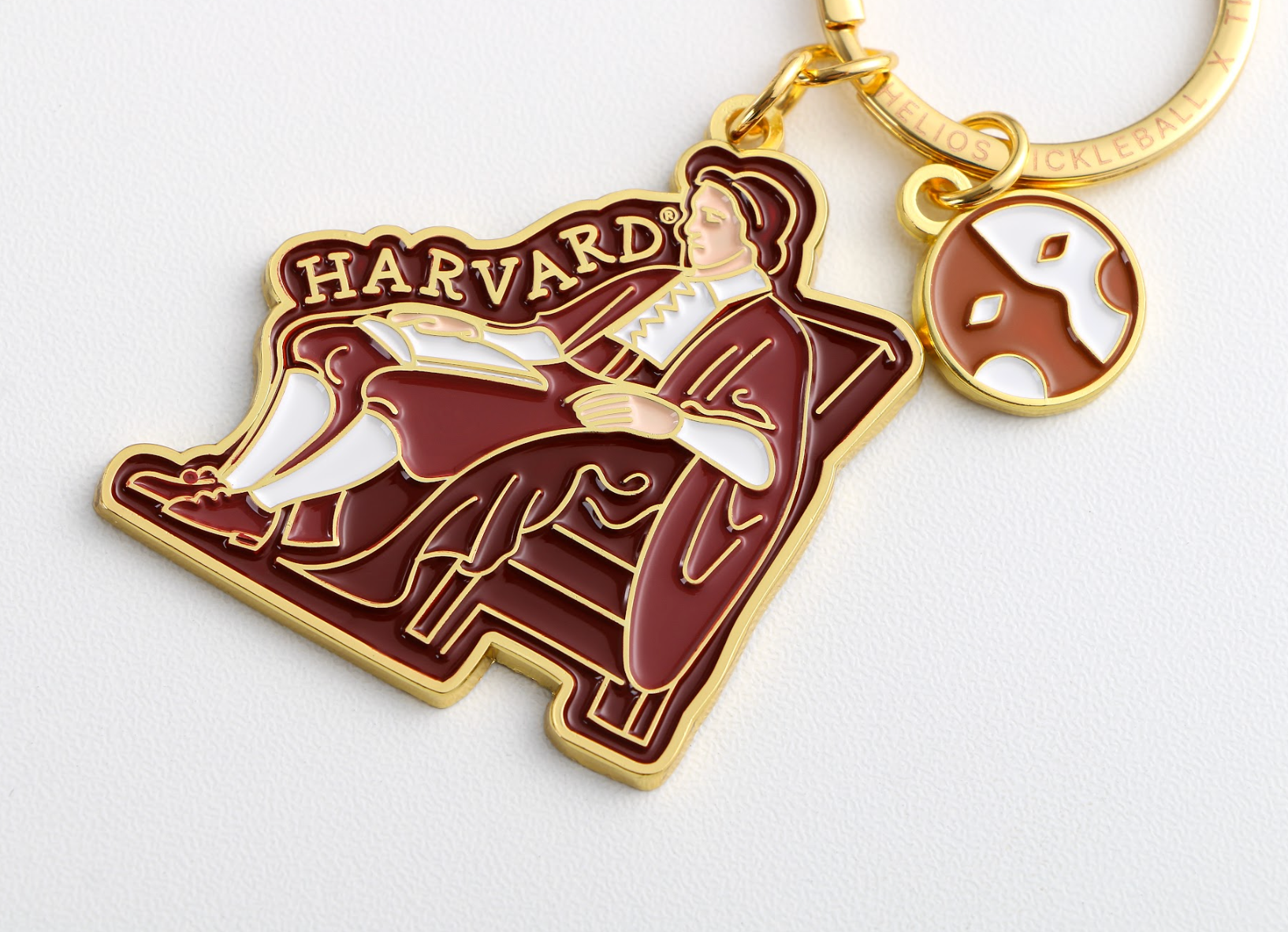 John Harvard Statue Keychain