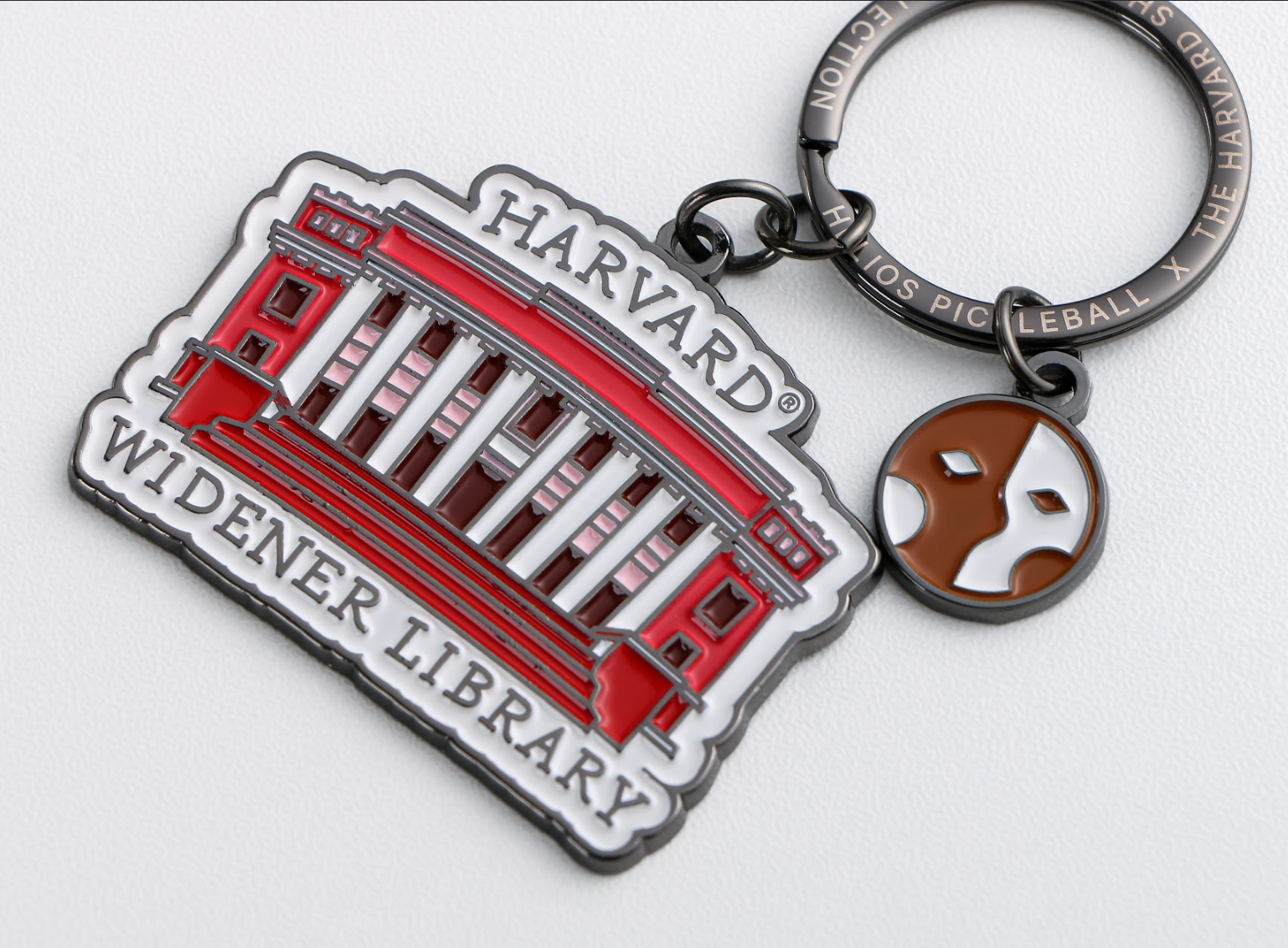 Widener Library Keychain