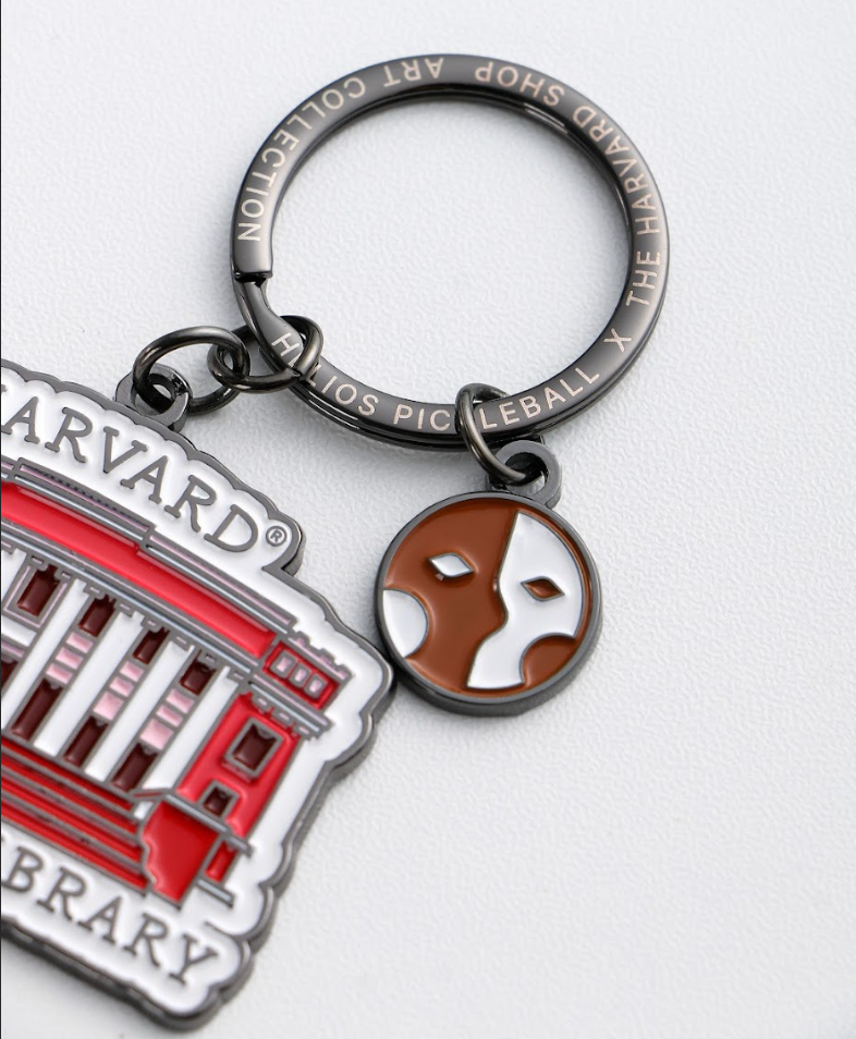 Widener Library Keychain