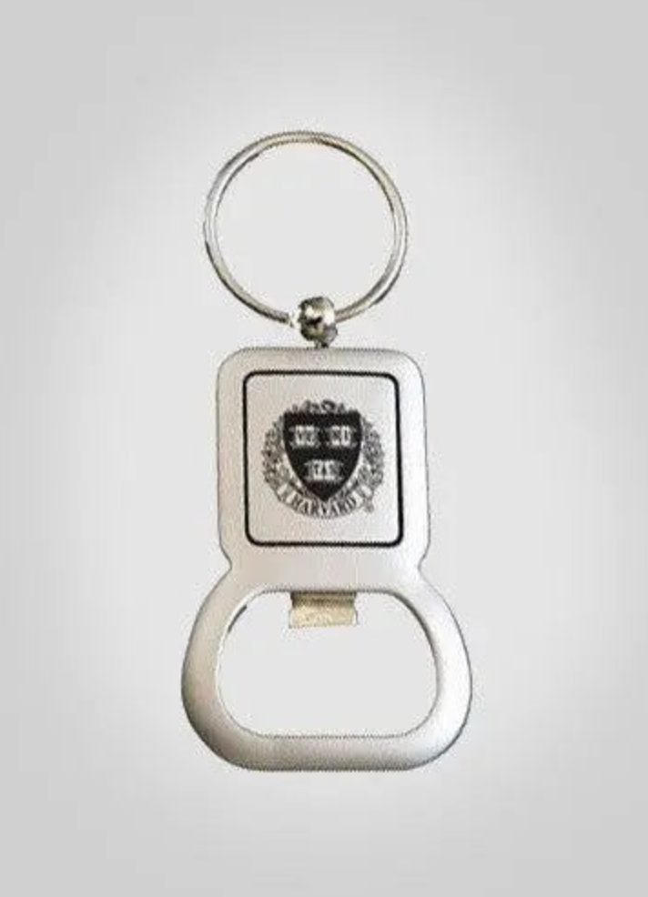 Harvard Bottle Opener Keychain