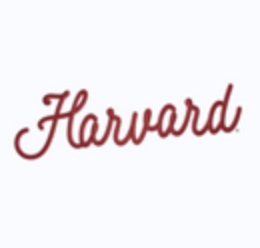Harvard Embroidered Script Crewneck